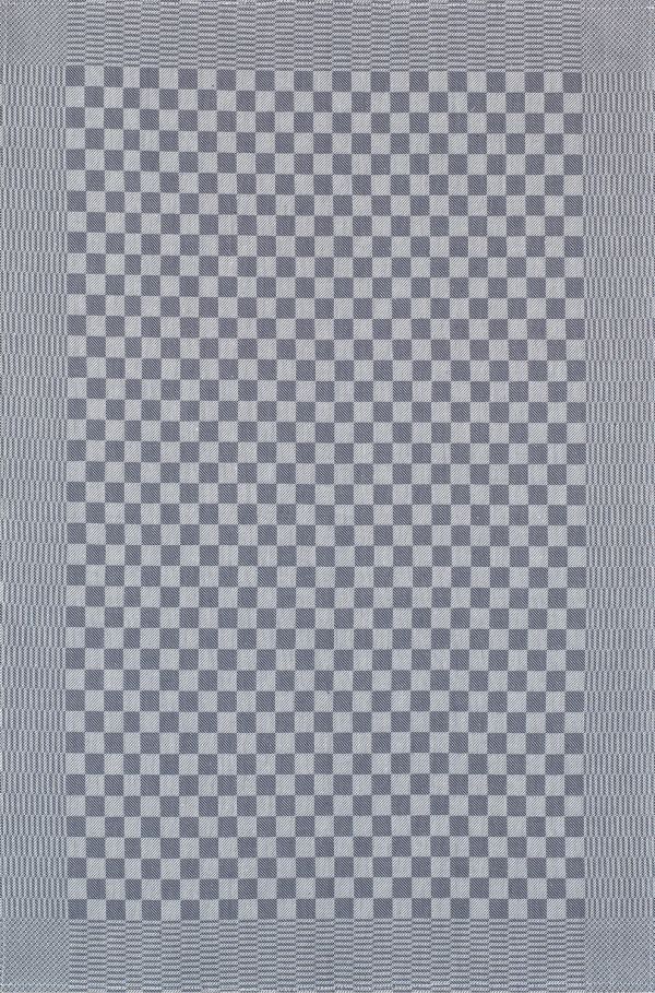 Kracht Grubentuch Vollzwirn Baumwolle anthrazit grau | 50x70 cm